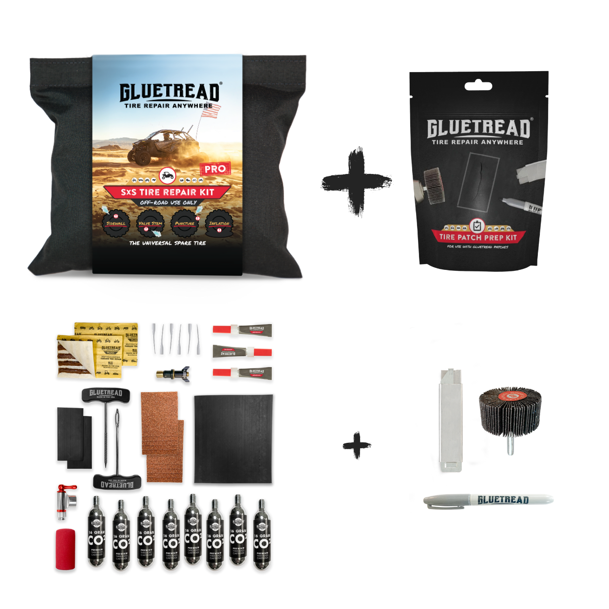 SxS Pro Kit + Prep Kit Bundle – GlueTread