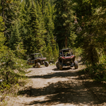 Inflating a repaired tire after GlueTread sidewall patch installation